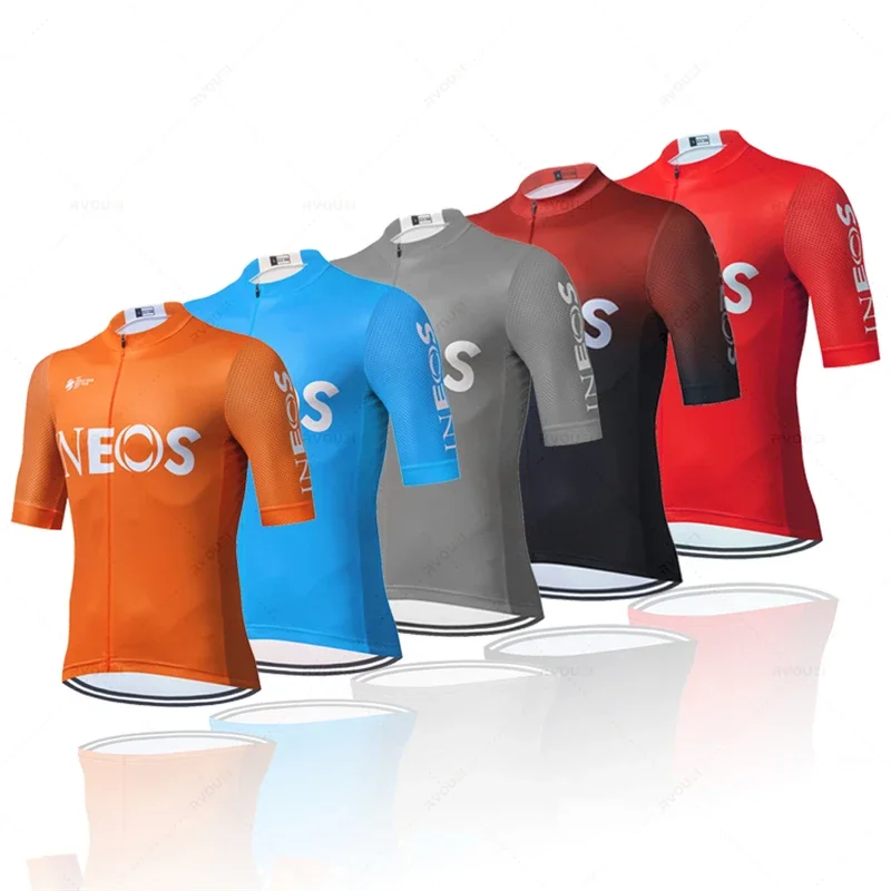 Men Cycling Clothing Ineos Grenadier Short Sleeve Ropa Ciclismo Summer Cycling Jersey Triathlon Bike Jerseys Uniform Cycling Kit