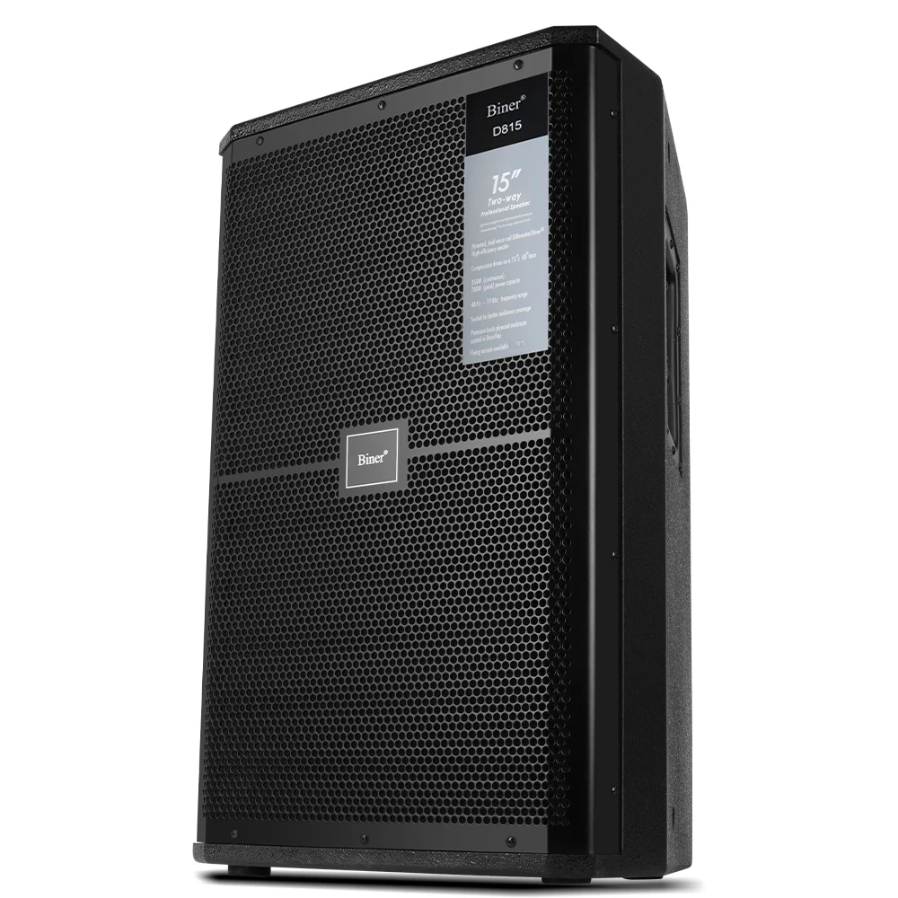 D815 15 Inch Speakers 600W Professional Amplifier Audio Dj Home Party Woofer Subwoofer Active Portable Speaker