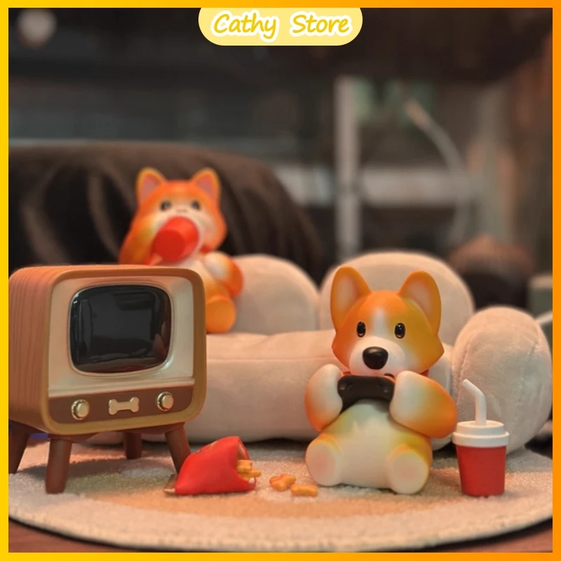 

PartyAnimals Game Peripheral Figure Party Animal Lying Win Series Cute Cat Duck Crocodile Model Desktop Decor Collect Toys Gifts