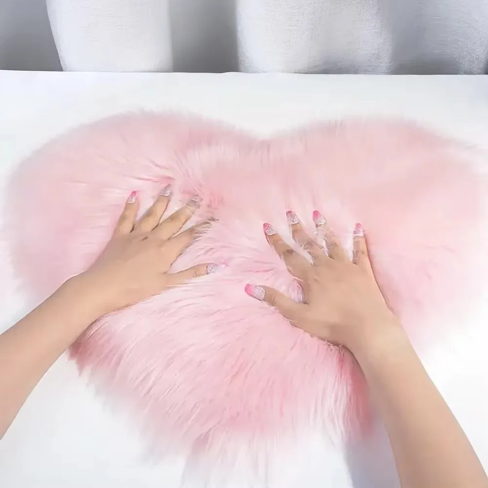 Soft Fur Nail Art Hand Rest Pad Foldable Live Streaming Display Cloth Photo Background Photography Props