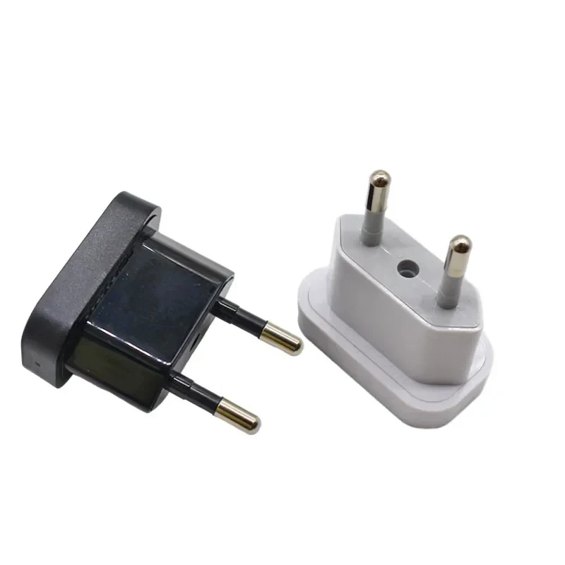 US to Europe Travel Plug Adapter, EU Power Converter 220V for iPhone Charger, Universal International Wall Outlet