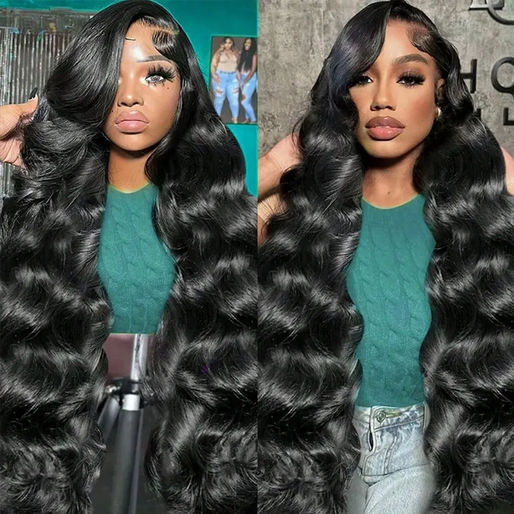 

Body Wave 13x4 Hd Lace Frontal Wig Human Hair Brazilian Pre Plucked Lace Wigs For Women 13x6 Lace Front Wig 250% Density