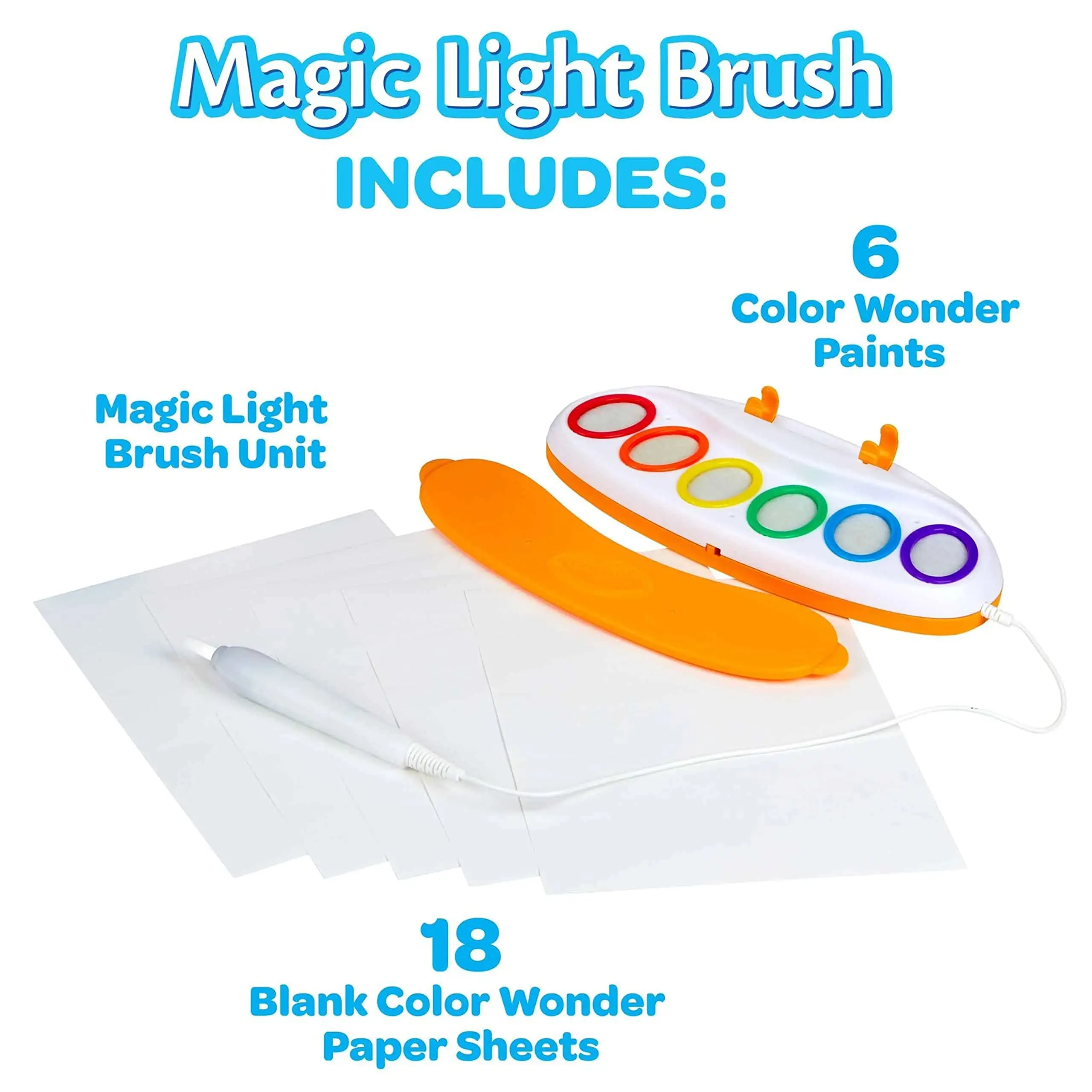 Crayola Magic Color Glowing Magic Pen, Drawing Toy Set