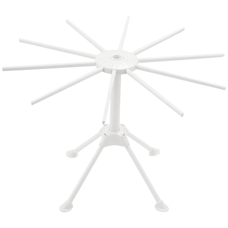 Noodle Rack Pasta Drying Rack, Noodle Drying Holder, 10 Arms Spaghetti Dryer Stand for Fresh Homemade Pasta Making