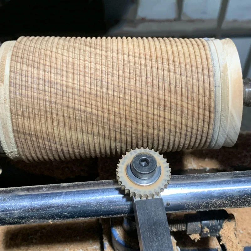 1Set Tempat Alat Knurling Roda Tunggal dengan 4 Knurl HSS Pitch Slot 1-4mm, Alat Spiral Mikro untuk Pembubutan Kayu