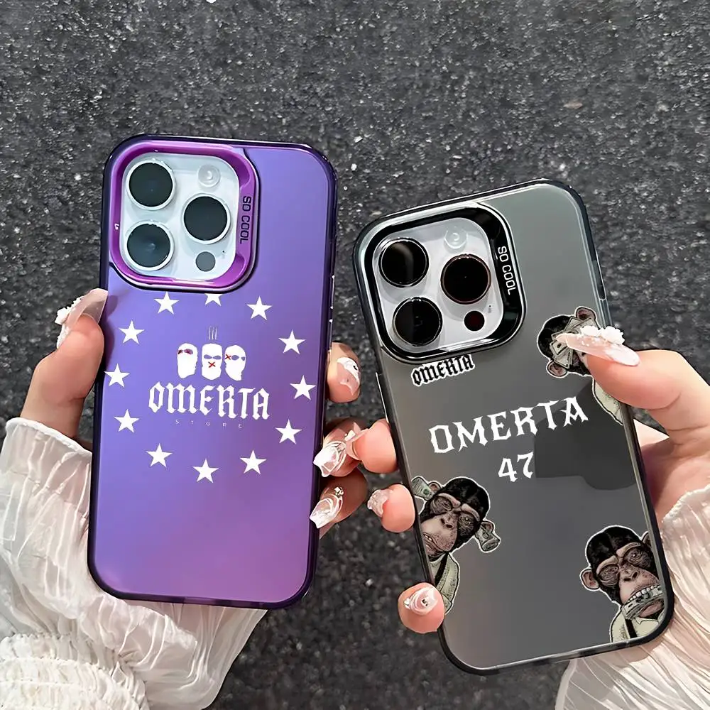 

Cool H-Omertas 47 S-Maes Phone Case For IPhone 17 16 15 14 13 12 11 Pro Max X XR XSMAX Candy Matte Shockproof Back Cover