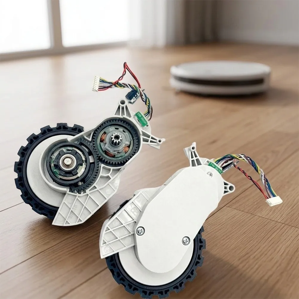 Left Right Wheel Replacement Wheel For Efficient Cleaning Efficient Cleaning Robot Wheels Cleaning Efficiency As Pictures Show