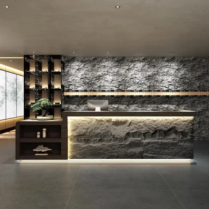 

High Quality Industrial Desks Elegant Commericial Customer Commericial Shop Desks Two People Elegant Escrivaninha Furniture