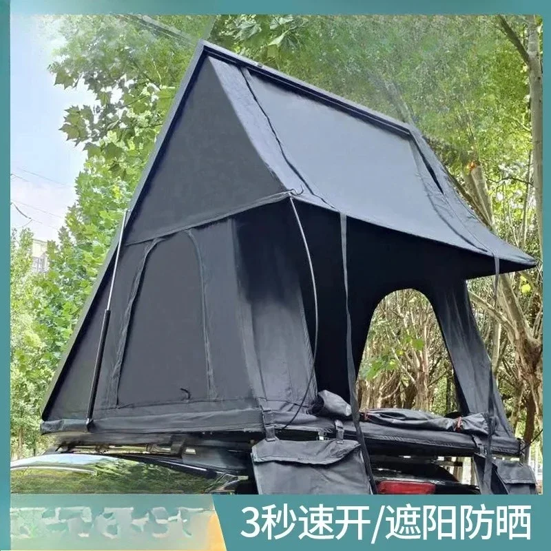 Roof tent Rainproof camping tent Automatic triangular folding roof tent Aluminum profile
