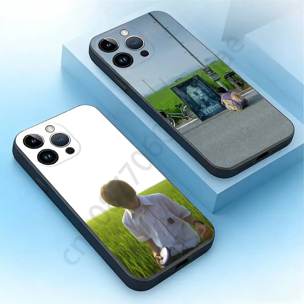

All About Lily Chou-Chou Phone Case For iPhone 17,16,15,14,13,12,11,Pro,Max,Plus,Mini, Anti Fall Black Matte Soft Bumper