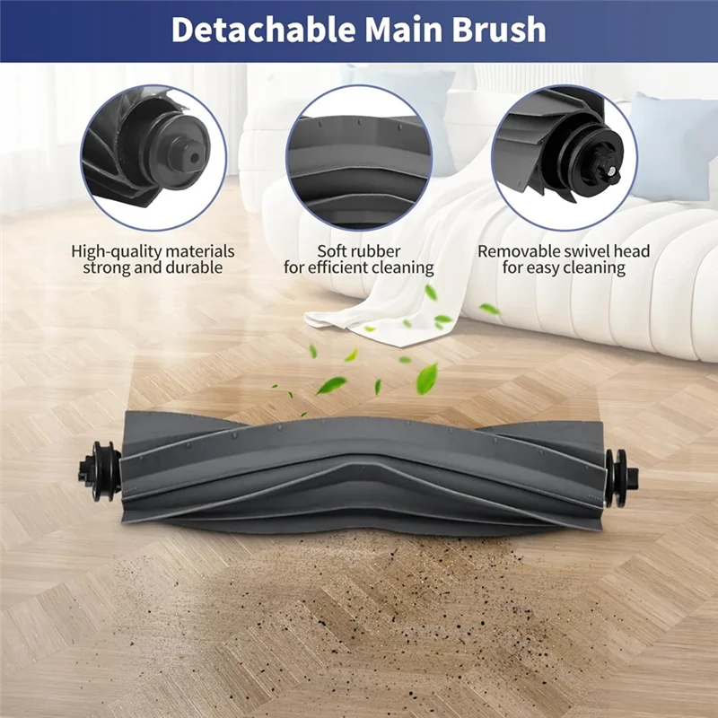 

T99C-Accessory Set For Dreame X40 & L40 Ultra Vacuums Main Side Brush Hepa Filter Mop Cloth Dust Bags