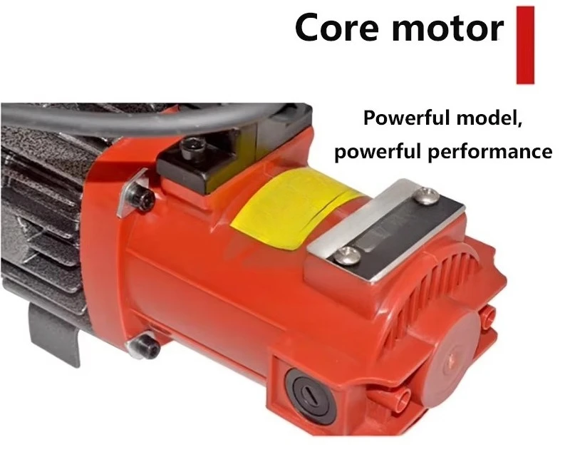 La Cina esporta la tagliatrice idraulica a taglio dell'acciaio ad alta velocità della taglierina elettrica tenuta in mano della barra d'acciaio