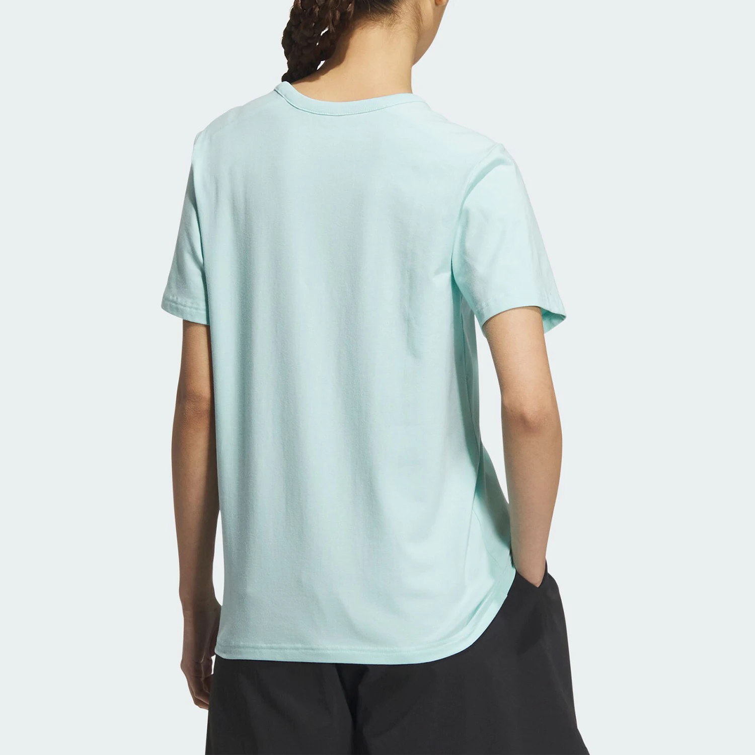 تي شيرت Adidas أصلي W GFX Z TEE للسيدات برقبة دائرية بسيط وأكمام قصيرة JN6661 #3