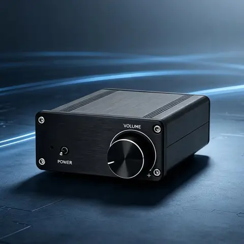 YJCO Digital Mini Power Amplifier TPA3116 HiFi Stereo Amp Audiophile-Grade Class D 2.0 Channel 50Wx2  D50C