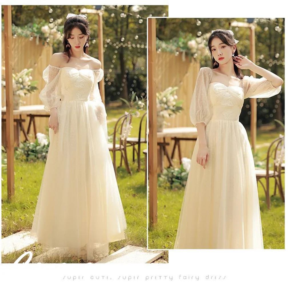 

Cenove A-Line Sweetheart Neckline Prom Dress Ankle -Length With Half Sleeves Evening Summer Party Dress For Women2023