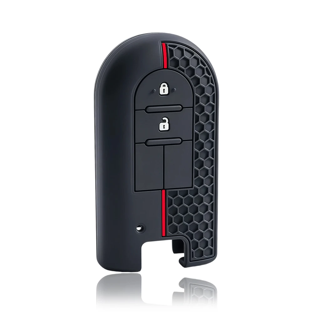 Silicone Car Key Cover Case For Toyota Prius Hybrid Corolla Prado daihatsu Move Copen la400k RAV4 Verso Camry Key Accessories