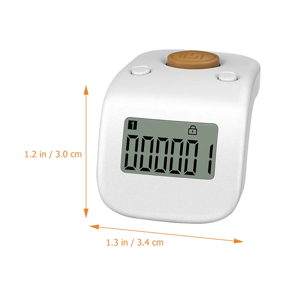 Chanting Counter Stadium Digital Finger Rechargeable وضع الشحن الصامت الناس جل السيليكا الإلكتروني المحمول