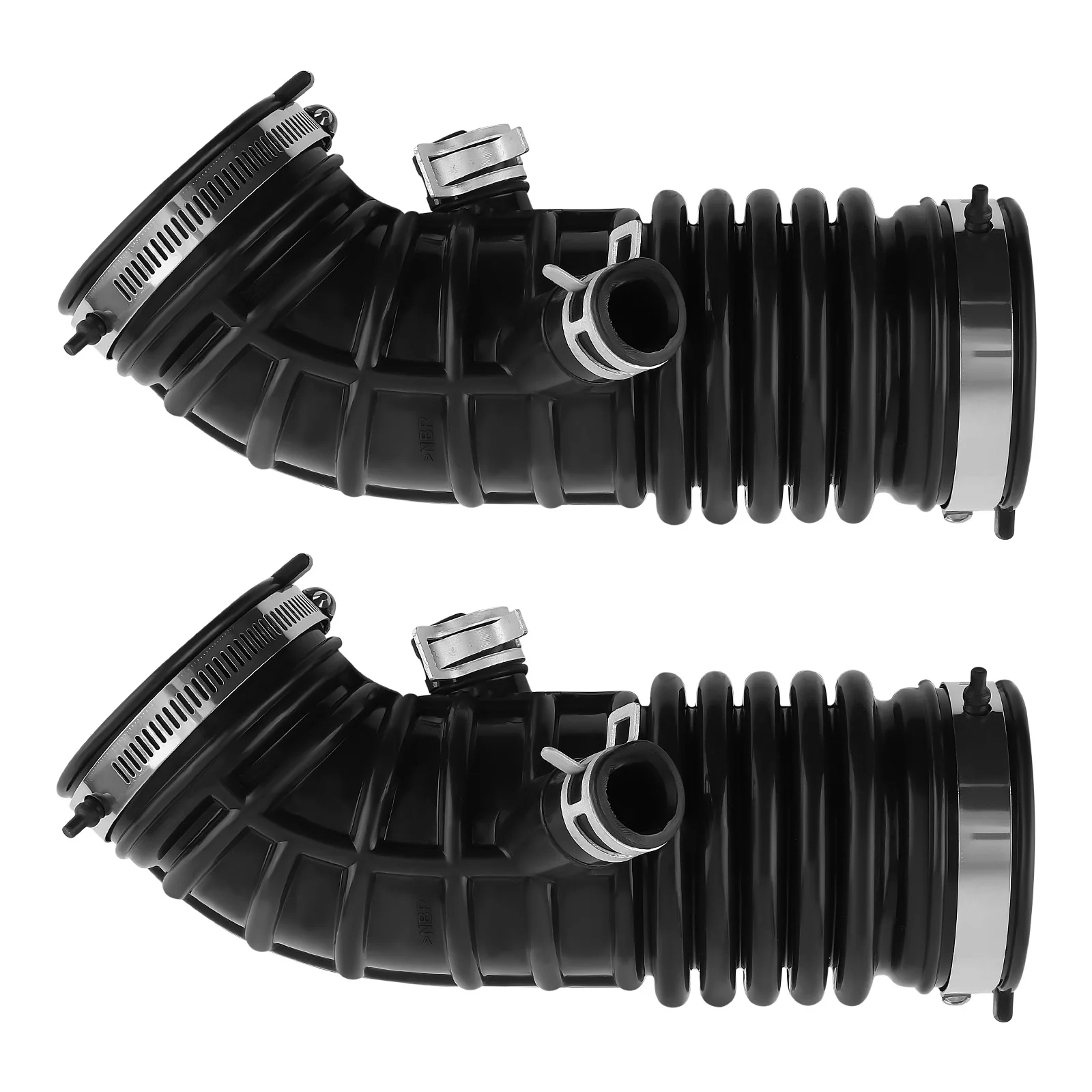 2pcs Air Mass Intake Hose for Nissan 370Z 09-20 Infiniti G37 08-13 16576-EY00A