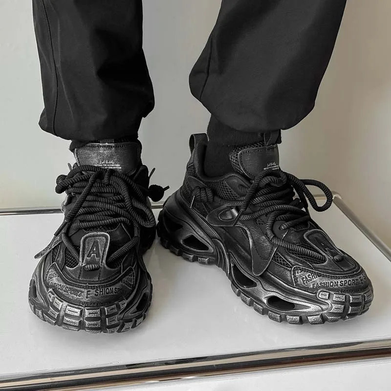 Mens casual shoes walking shoes retro style anti slip and durable soft sole and comfortable waterproof upper sizes 39-44