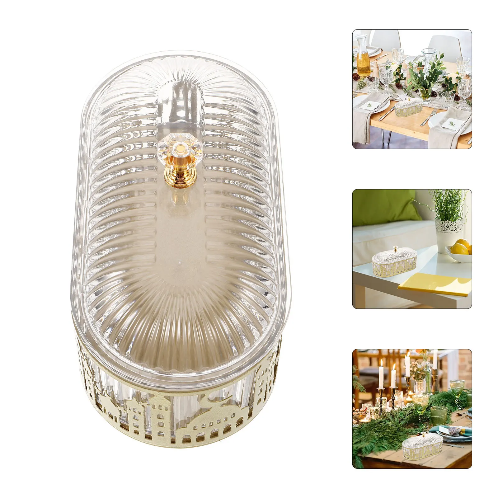 

Middle Eastern Iron Art Snack Tray Storage Rack Compact Design Desktop Serving Tray Party Charcuterie Board Ramadan Plate