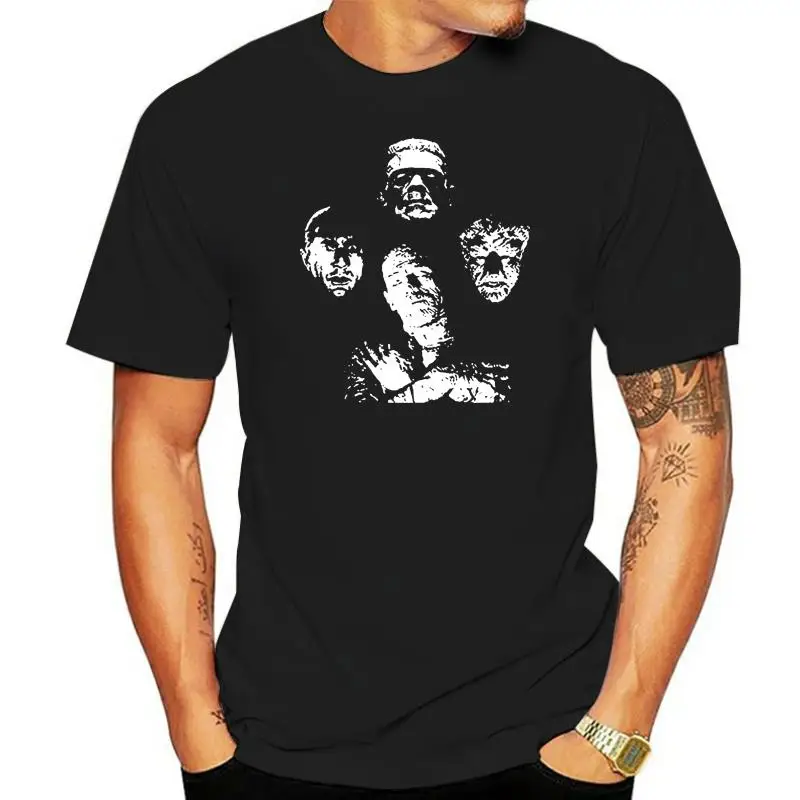 Authentic UNIVERSAL MONSTERS Horror Band Bohemian Rhapsody T-Shirt S-2XL NEW