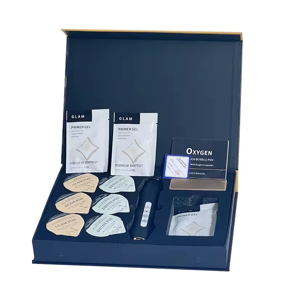 

Customizable Handheld CO2 Oxygen Bubble Machine Kit Oxygeneo Pen For Skin Rejuvenation Firming