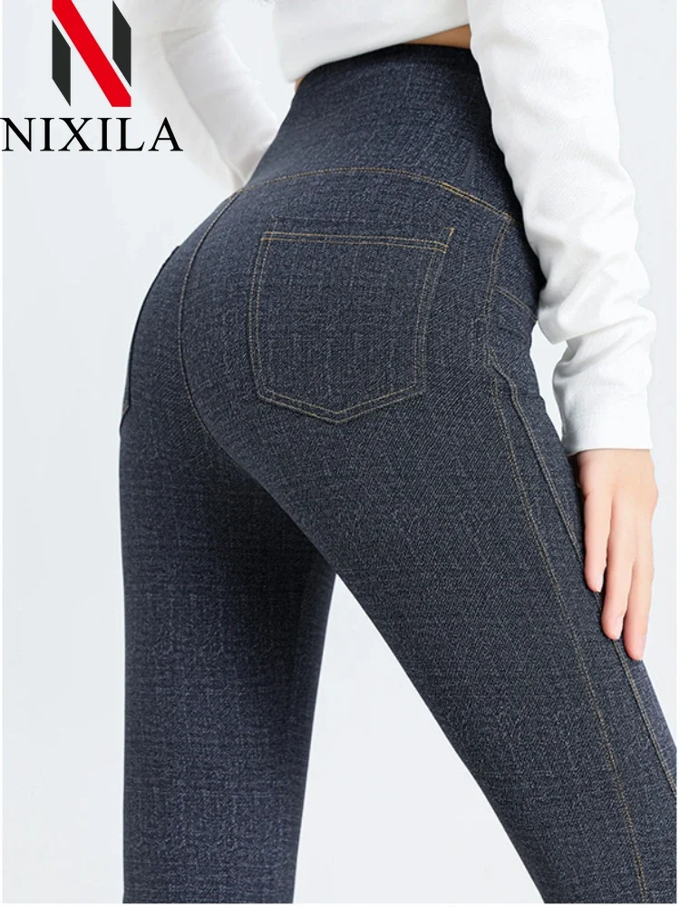 Mallas sexys de cintura alta para mujer, pantalones de Yoga con contracción Abdominal, levantamiento de cadera, moda coreana, ropa femenina, novedad