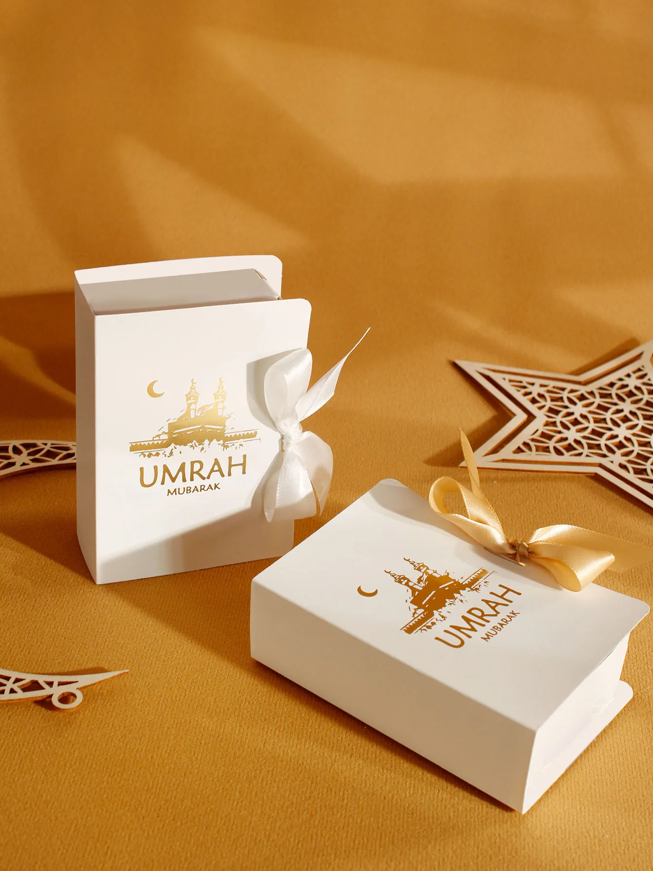 Ramadan Gift Boxes Eid Mubarak Candy Cookie Boxes for Kids Eid Gift Packing Box Ramadan Packaging Ramadan Decoration 2025