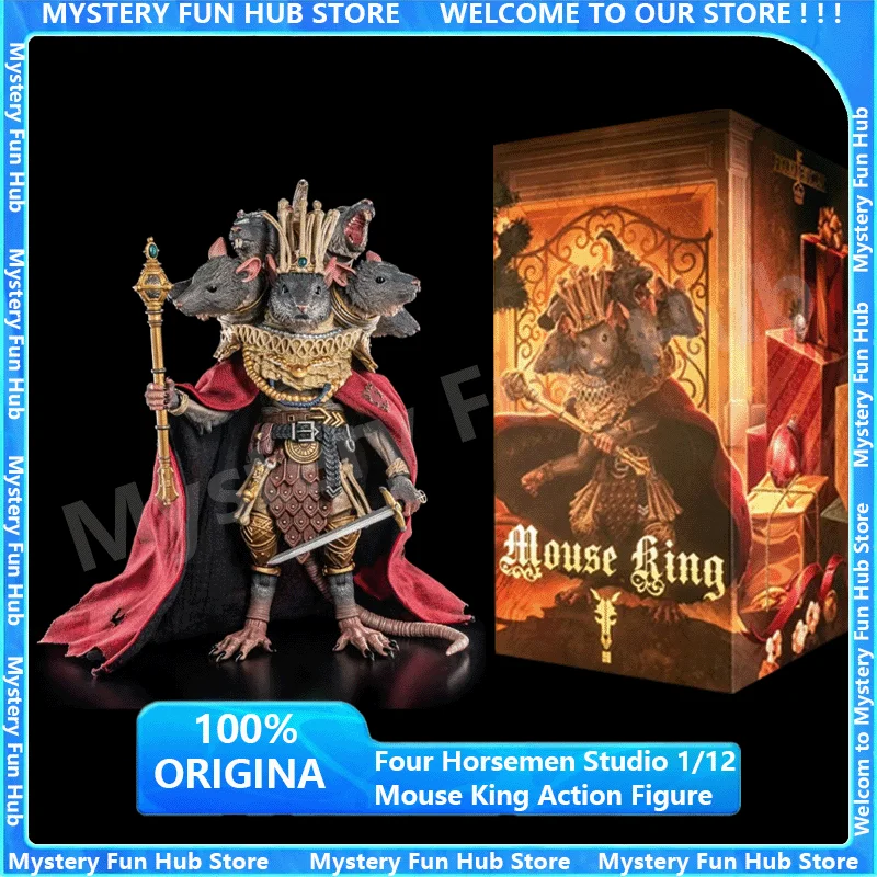 

Оригинальная фигурка Four Horsemen Studio 1/12 Mouse King, Щелкунчик и Mouseking, модель, Коллекционная игрушка на день рождения, подарок