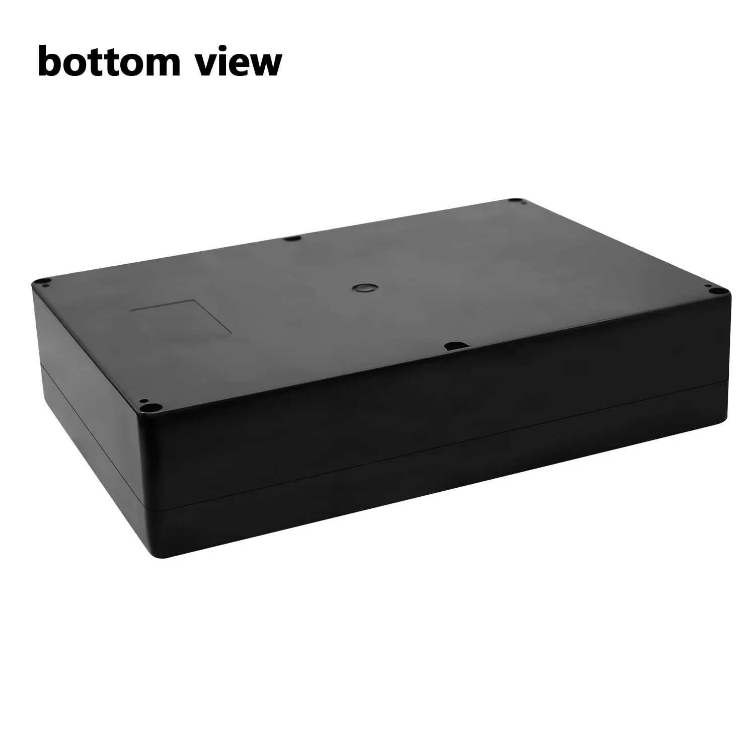 Electrical Box ABS Plastic Project Box Waterproof Junction Box Project Case Universal Enclosure Electronics Black 263x182x60mm