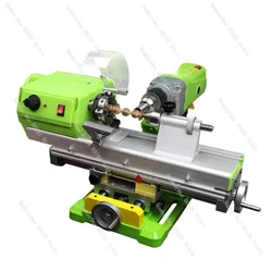 Miniature Beads Machine Home High Precision Small Lathe Processing Wood Bead Machine Automatic Small Bench Drill DT-1009