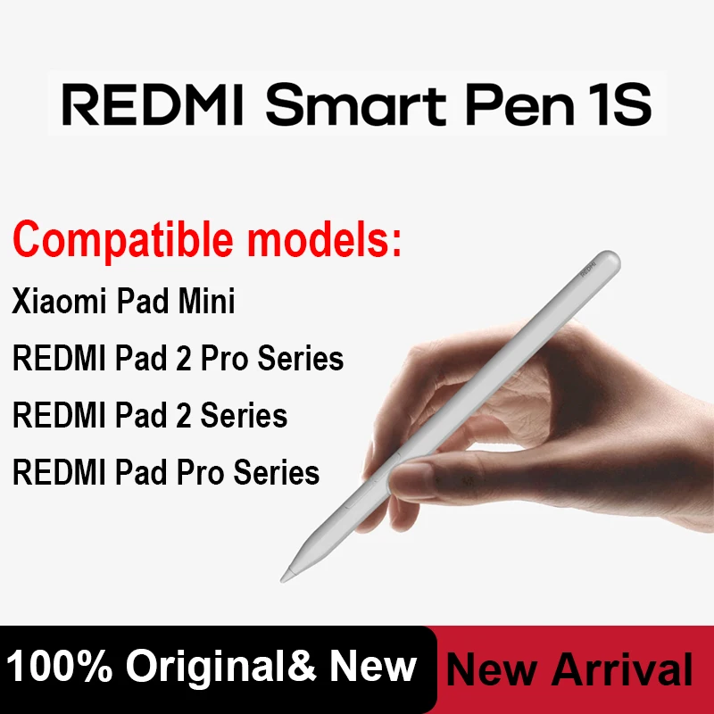 Original Xiaomi Redmi Smart Pen 1S For Redmi Pad Pro Redmi Pad 2 Tablet 240Hz Draw Writing Screenshot 4096 Level