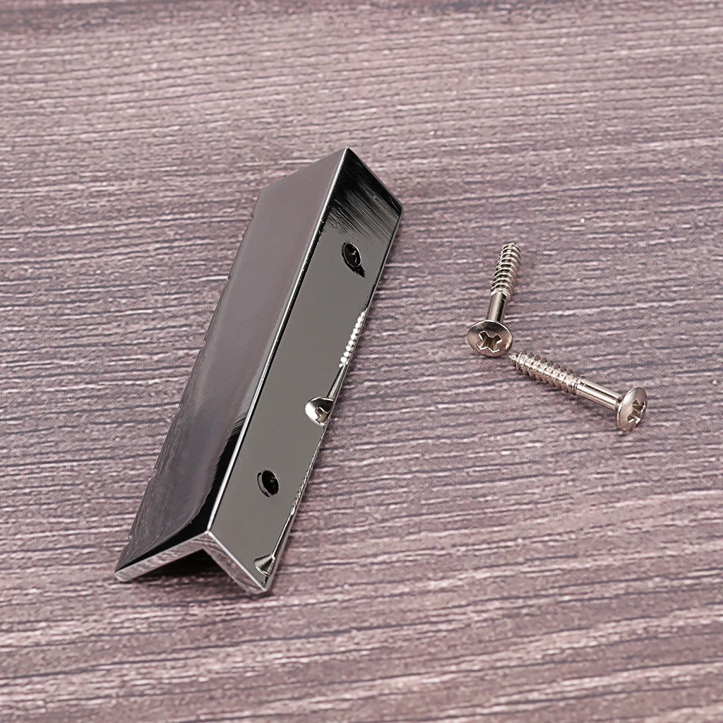 

Chrome Metal Guitar Nut - Replacement Nut for Lap Steel & Acoustic Guitars - Precision Cut String Guide