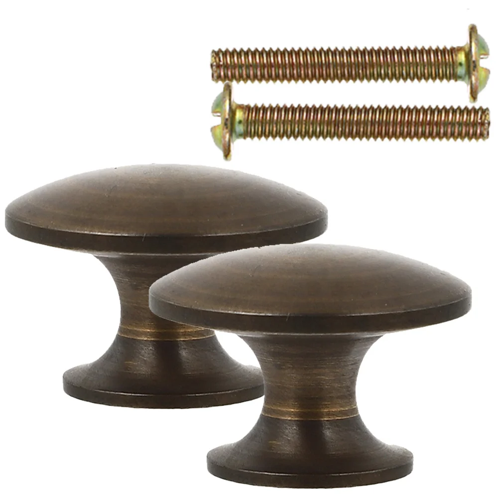 

2 Pcs Pull Bronze Handle Kitchen Cabinets Furniture Knobs Handles Vintage Modern