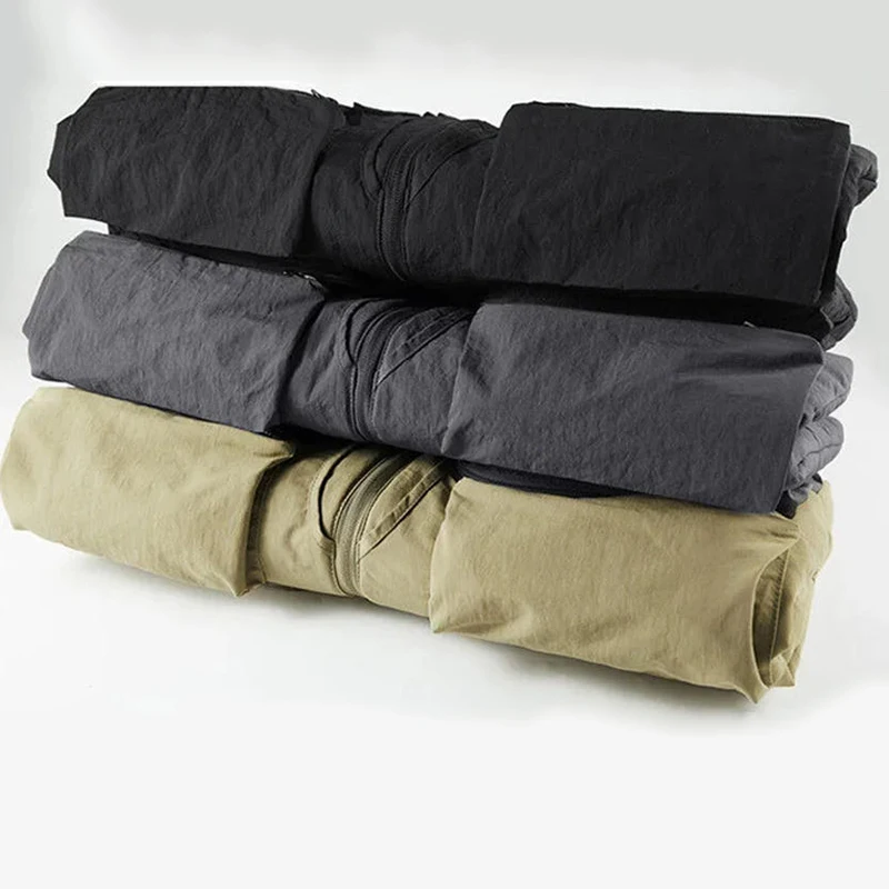 سترة كارجو من الصوف السميك للرجال ، سترة رياضية دافئة بلا أكمام ، معطف تكتيكي بلون واحد ، صدرية عمل بجيوب ، موضة جديدة ، شتاء #5