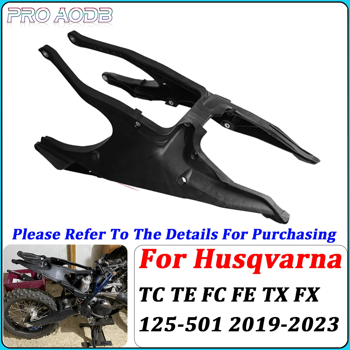 

2019-2023 Motocross Subframe Rear Seat Support Frame Tailstock Bracket For HUSQVARNA FC250 FE350S FS450 TC125 TE150 TE300 TX300