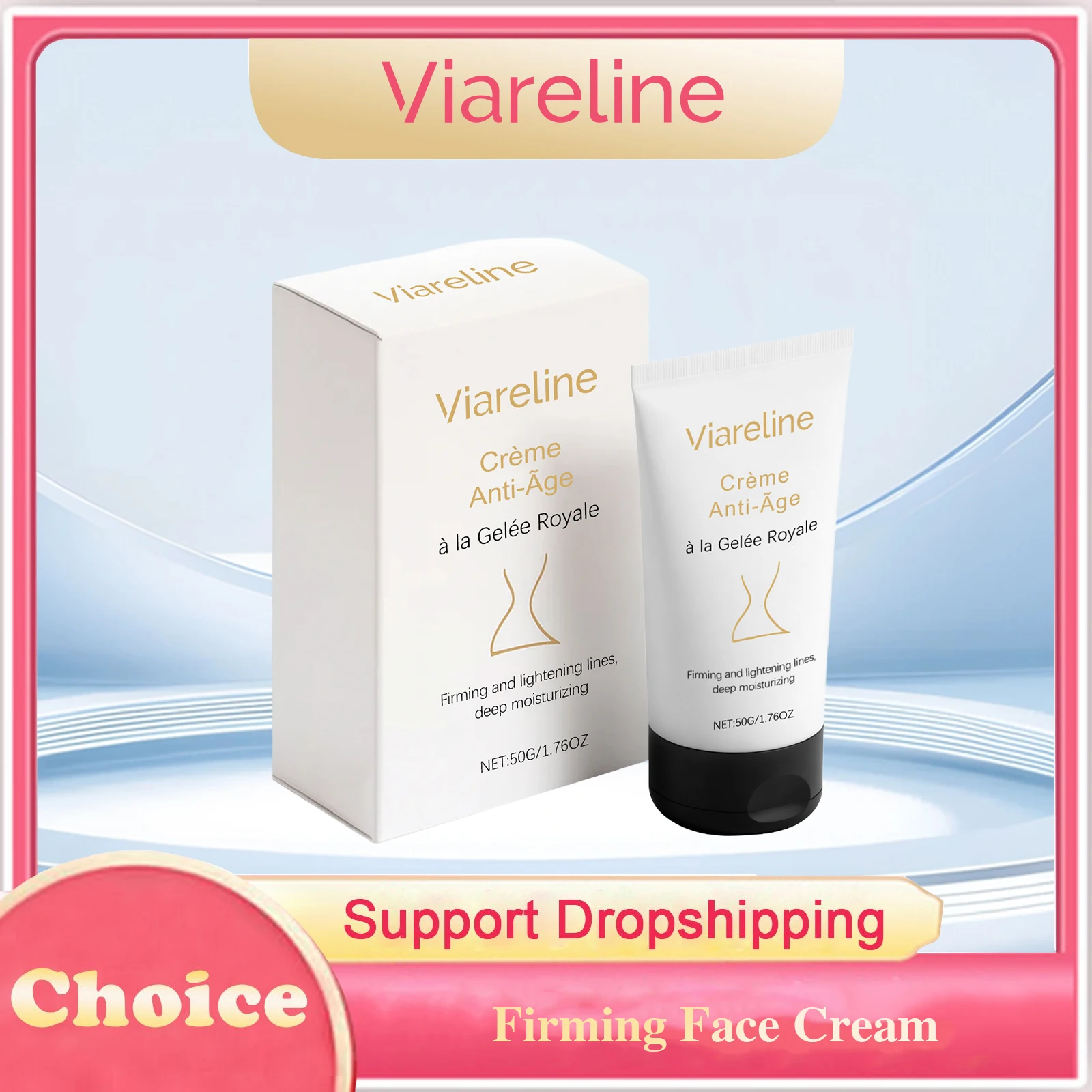 Firming Face Cream Hydrating Lifting Fade Fine Lines Reduce Wrinkles Brightening Soothing Softening Repair Tightening Face Cream