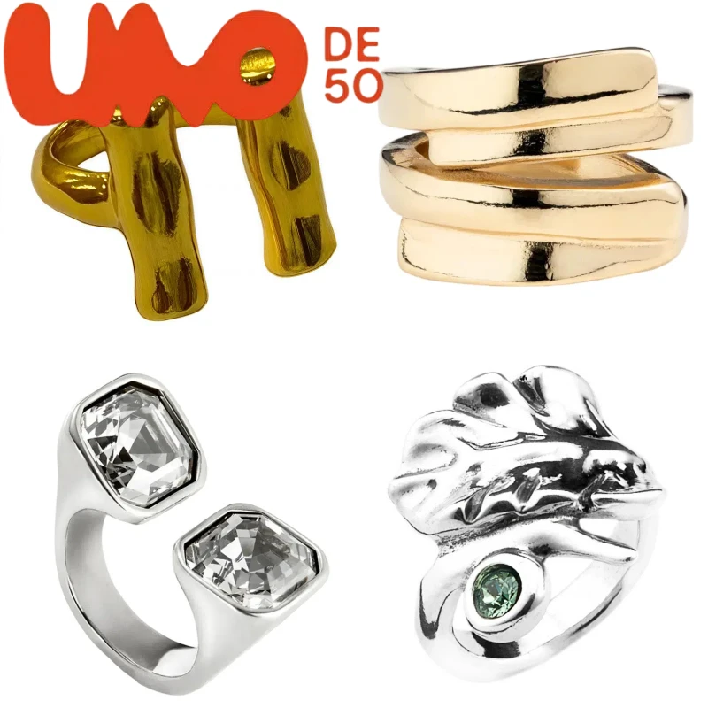 

New UNOde50 24K Gold/Silver Ring - Luxury Look At Budget-Friendly Prices For Women