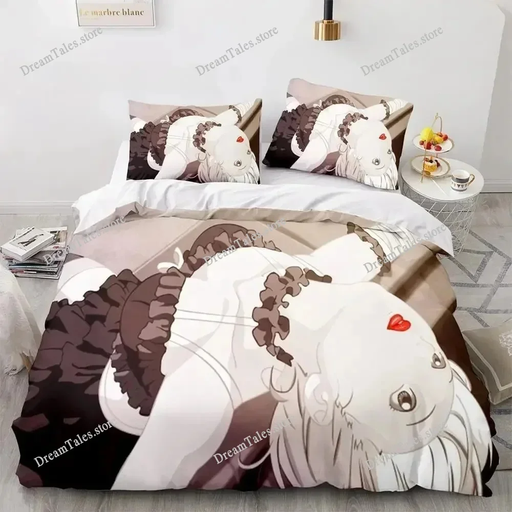 

3D Printing Death Note Anime Bedding Set Duvet Cover Bed Set Quilt Cover Pillowcase Comforter King Queen Size Boys Adult Bedding