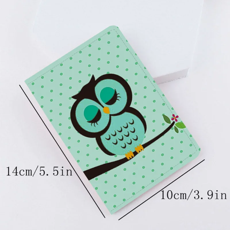 Passport Sleeve New Women Men ID Card Credit Holder Portable Waterproof Storage Cover Oldimage Pattern Pu Leather Passport Case