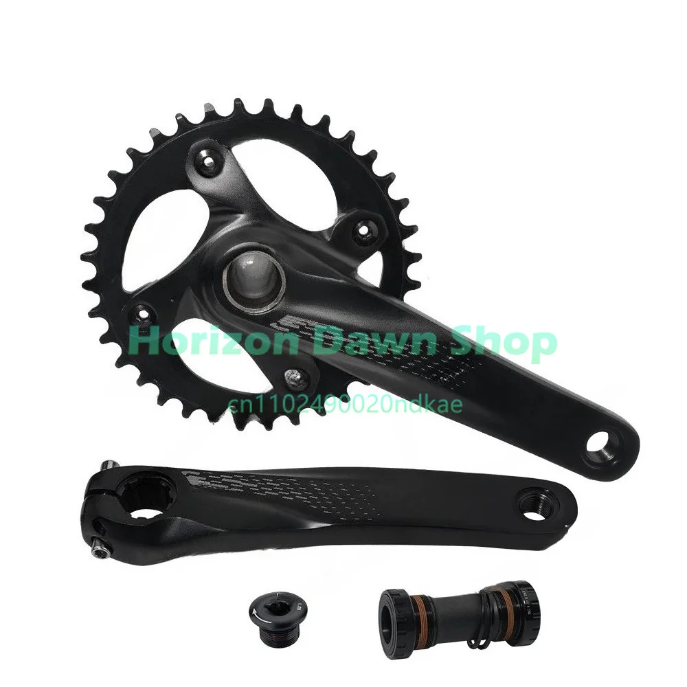 Bicycle Parts Compatible Bicycle Crank 12 Speed Aluminum Alloy 34T 36T Wholesale Price Cheap 170/175mm Bicycle Crank Set