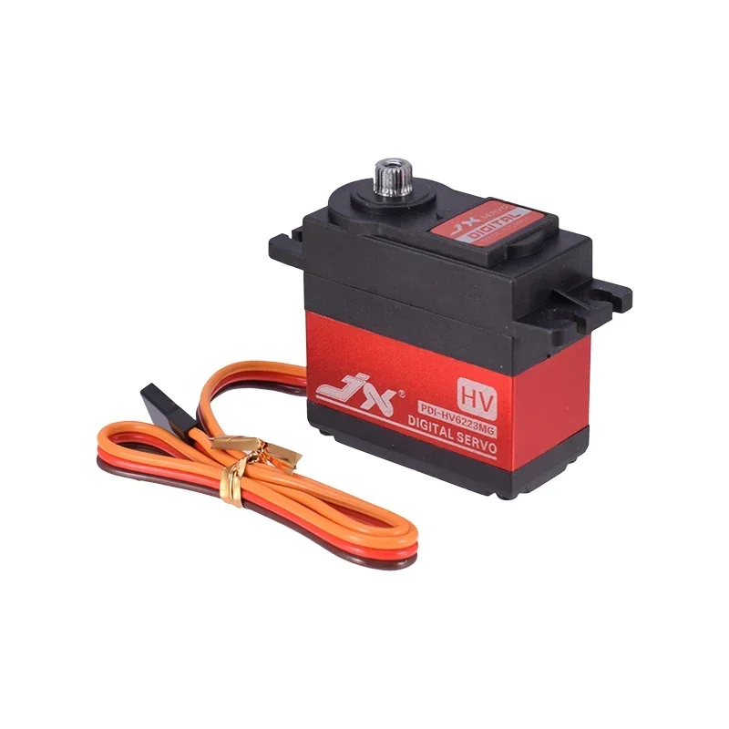 JX Servo PDI-HV6223MG 8.4V 23KG 0.16 วินาทีเกียร์โลหะดิจิตอลมาตรฐานเซอร์โวมอเตอร์สําหรับ Drone RC รถหุ่นยนต์เครื่องบินอะไหล่