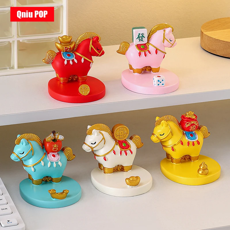 Chinese Zodiac Horse Ornaments Money Now Mobile Phone Bracket Chinese Fashion Decorative