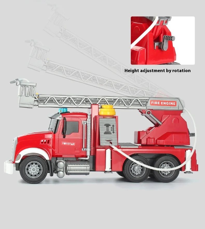 ホットシミュレーショントレーラーおもちゃ慣性フラットベッドレスキュー大型エンジニアリング車両道路輸送おもちゃの車男の子のための誕生日プレゼント