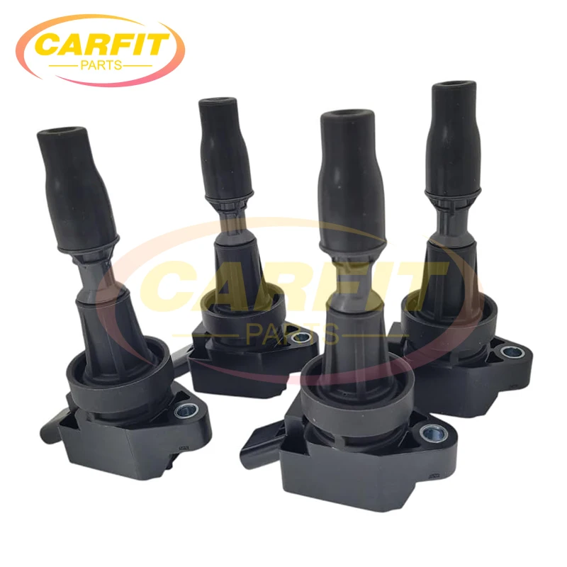 4Pcs 27301-2B120 273012B120 27301 2B120 Ignition Coil For Hyundai Kona Elantra Sonata Tucson Veloster Kia Soul Opima Forte 1.6L