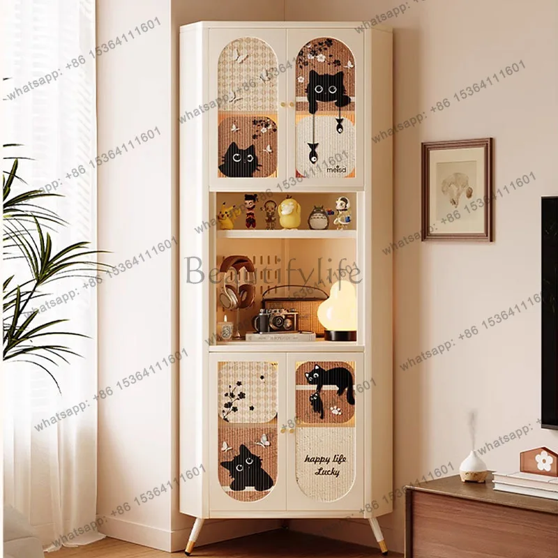 Kids Girl Bookcases Decoration Display Interior Aesthetic Open Kawaii Bookcases Storage Standing Estante Livros Trendy Furniture