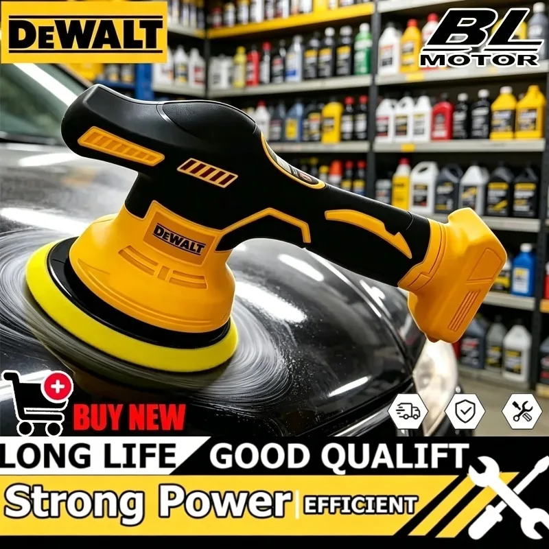Dewalt 8 Gears Brushless Digital Display Long battery life Cordless Polisher Electric Polisher Auto Car Waxing Polishing Machine