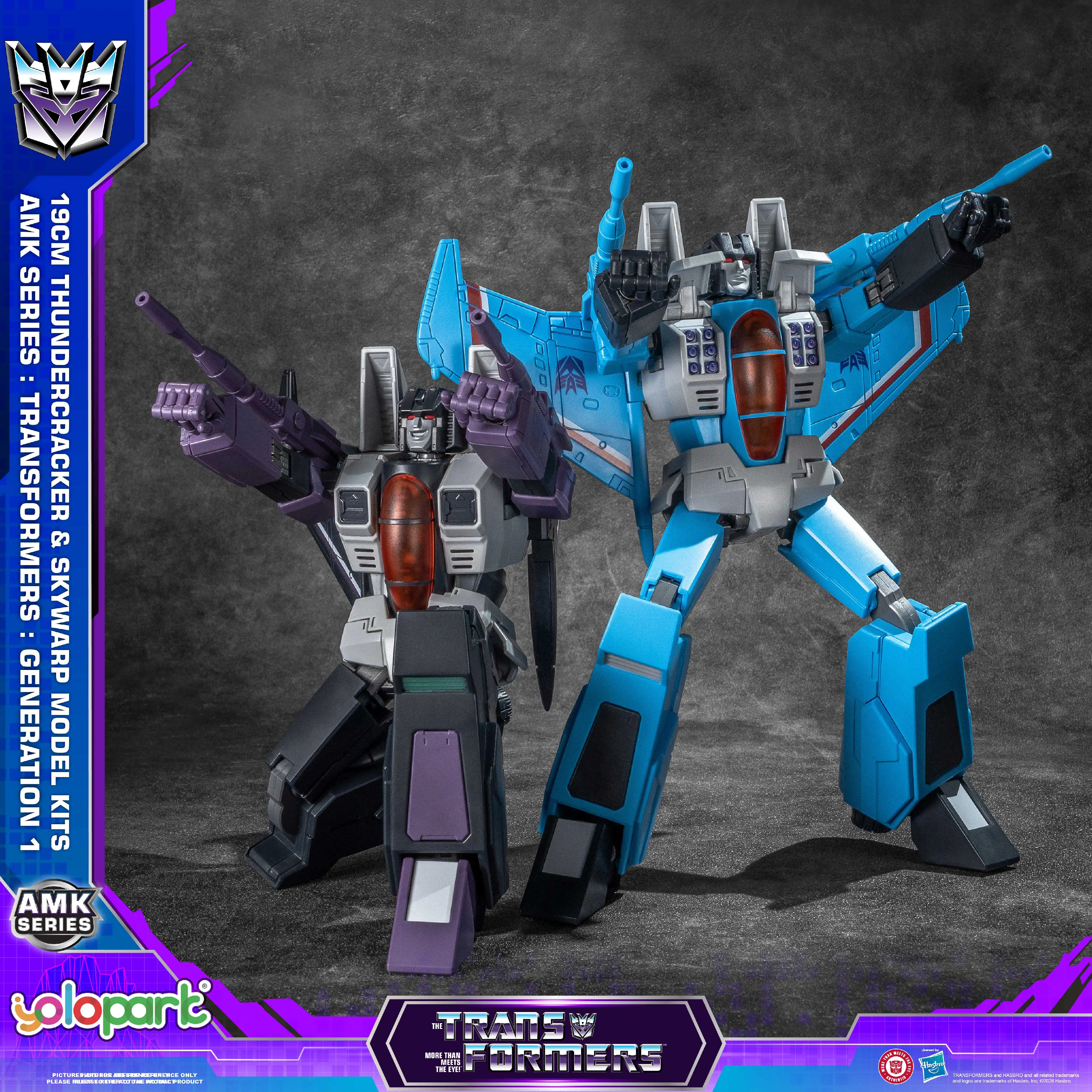 YOLOPARK AMK Series 19CM TRANS - đánh giá và giá Model Kit Yolopark