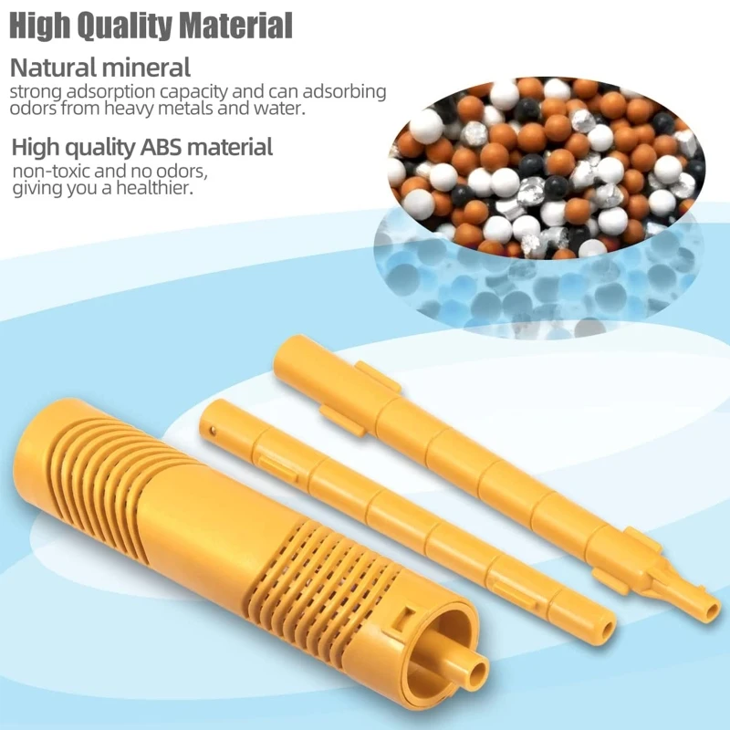 

Spa Mineral Sticks for Hot Tub Swimming Pool Cartridge Last for 4 Months Universal Spa in-Filter Mineral Sticks AG05 22 Dropship