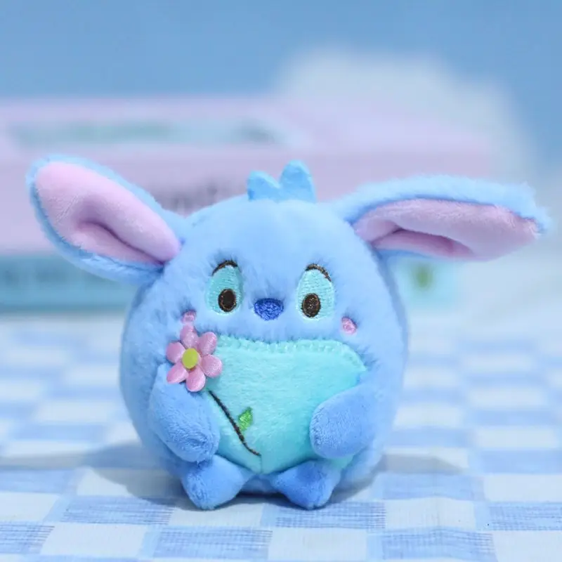 ديزني ويني ذا بوه غرزة خنزير صغير Eeyore احتضان زهرة سلسلة ألعاب من القطيفة لطيف الكرتون دمية محشوة وسادة عيد الميلاد هدية عيد الميلاد #4